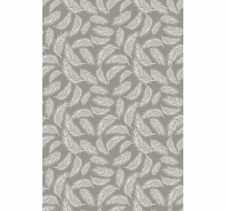 Leaf Patterned Design blind flowers - TenStickers