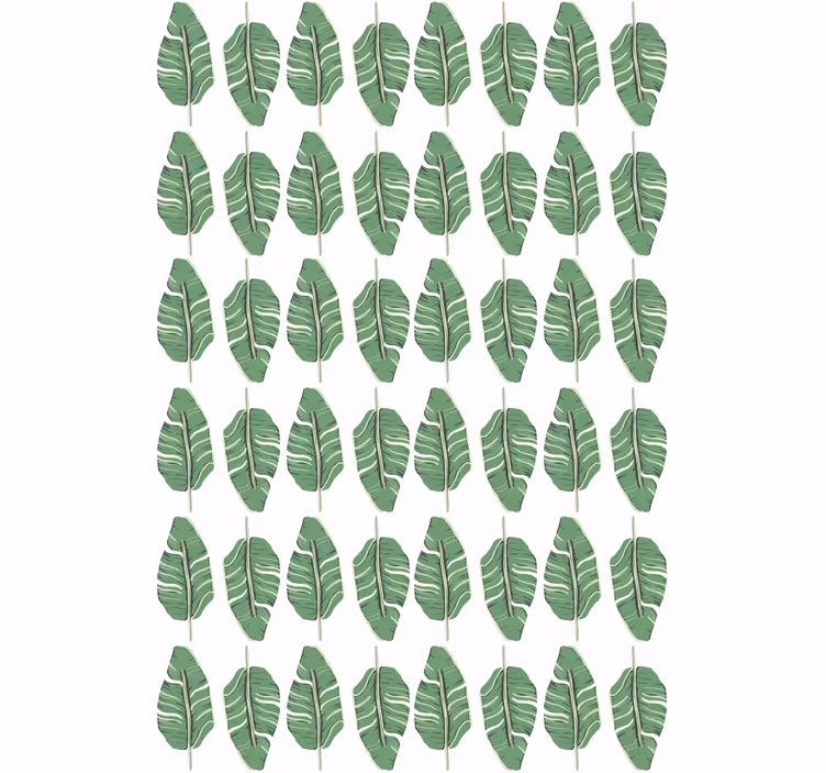 Leaf Pattern Motif blind flowers - TenStickers
