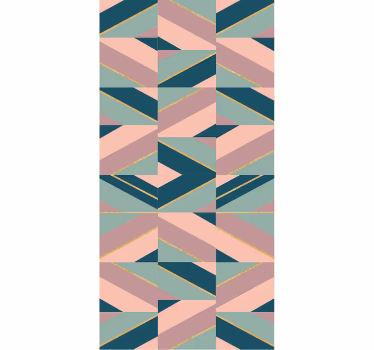 Abstract Geometric Motif modern blind - TenStickers