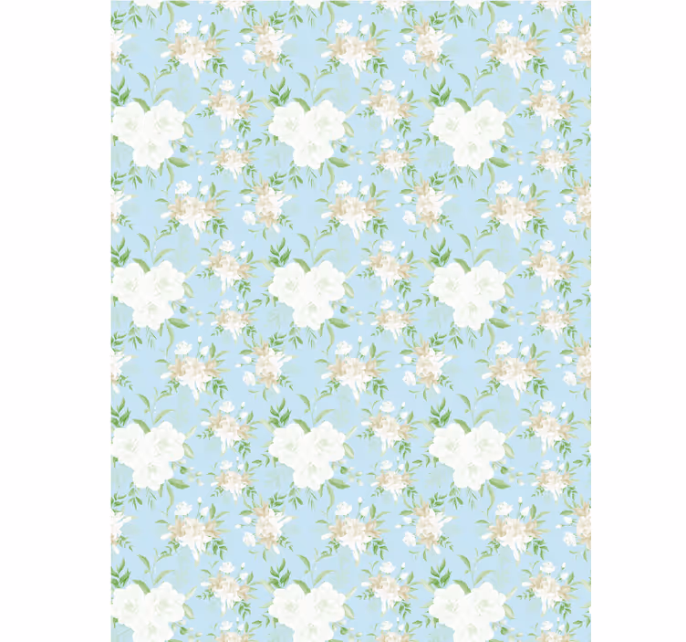 Wild grandmillenial style blind flowers - TenStickers