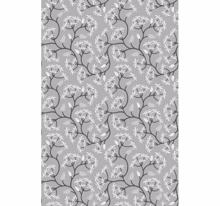 Elegant Floral Branches blind flowers - TenStickers