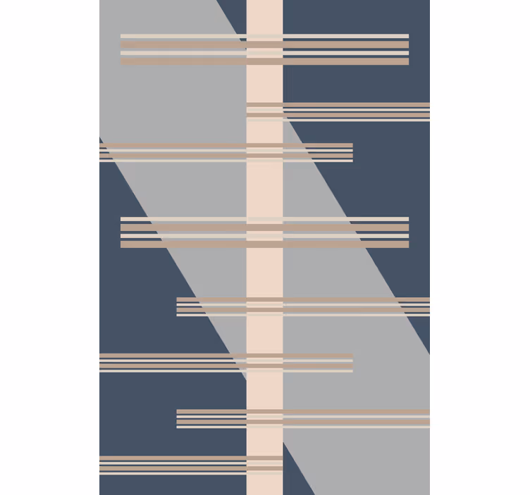 Geometric Line Theme modern blind - TenStickers