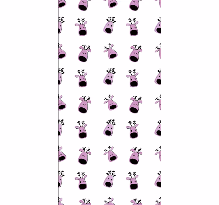 Cartoon Character Faces fun blind - TenStickers