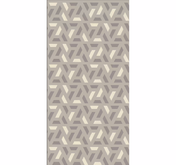 Pattern roller blind geometric design play - TenStickers