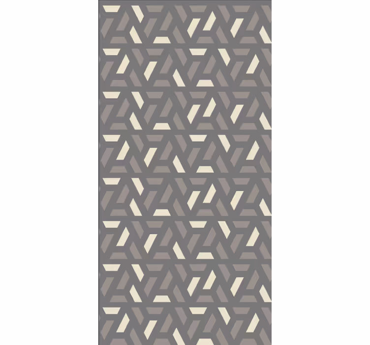 Geometric Neutral Pattern modern blind - TenStickers