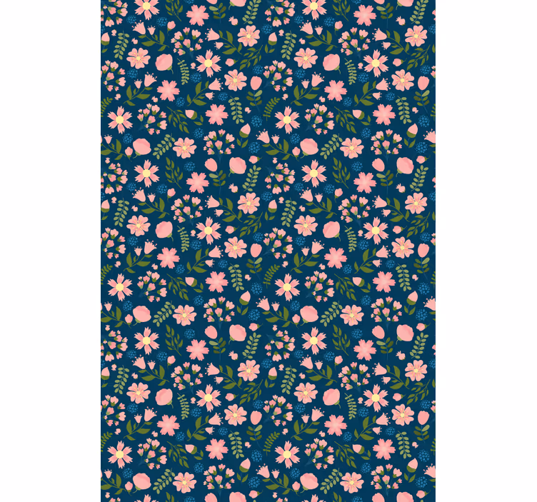 Garden delight blind flowers - TenStickers