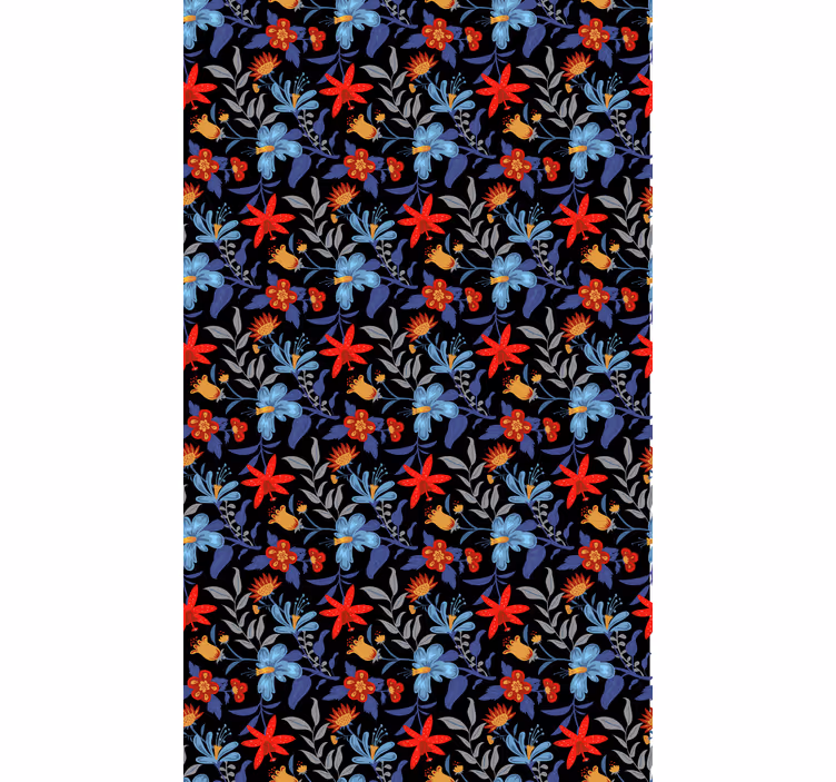 Multicolor Pattern blind flowers - TenStickers