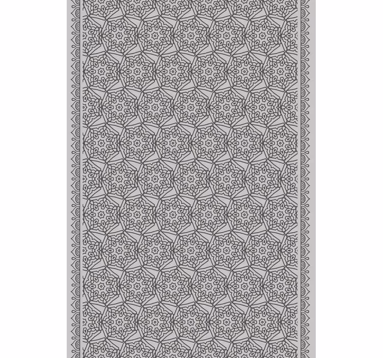 Pattern roller blind with intricate geometric design - TenStickers