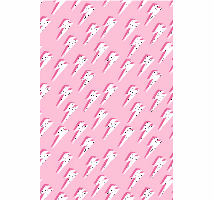 White rays on pink background teenage blind - TenStickers