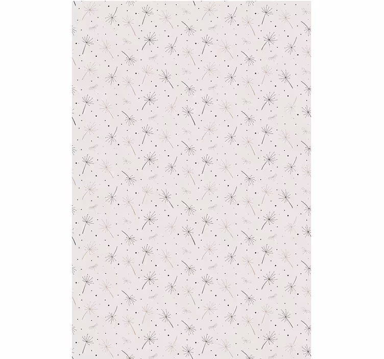 Dandelion Seed Pattern blind flowers - TenStickers