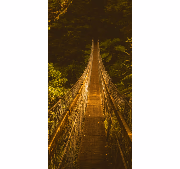 Suspension bridge path blind original - TenStickers
