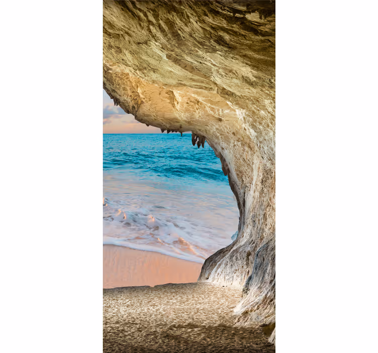 Cave Beach View other blind - TenStickers