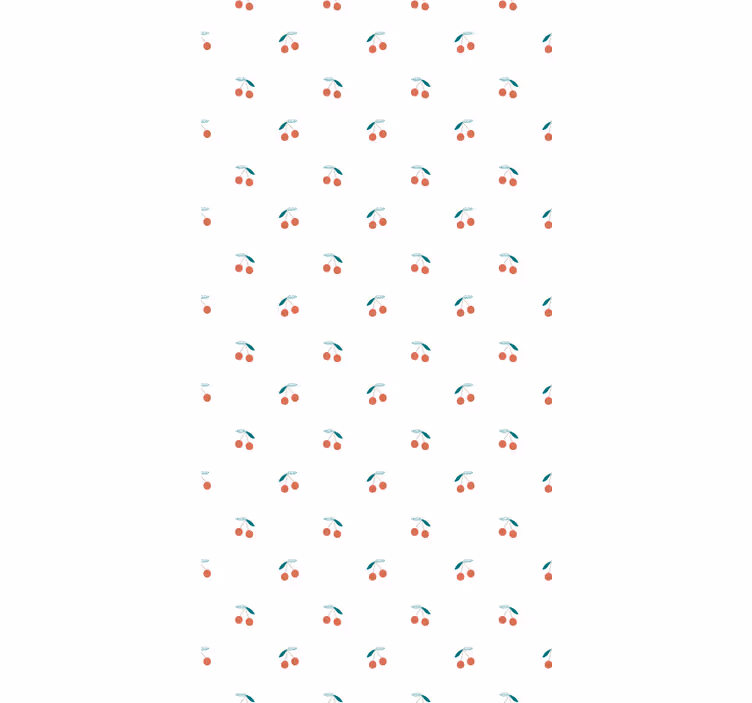 Cherry Pattern Design blind fruit - TenStickers