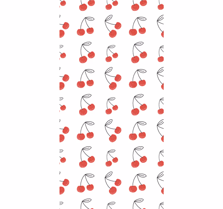 Blind fruit cherry fruit design - TenStickers