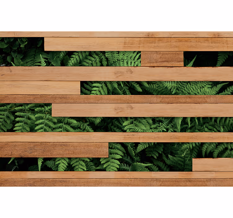 Lush Greenery Overlay blind trees - TenStickers