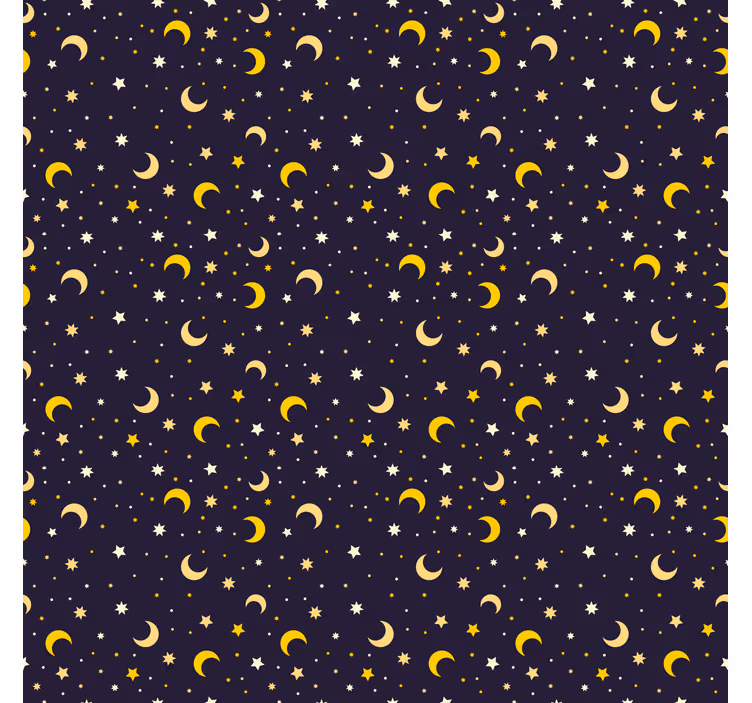 Night Sky Pattern Children's Window Blind - TenStickers