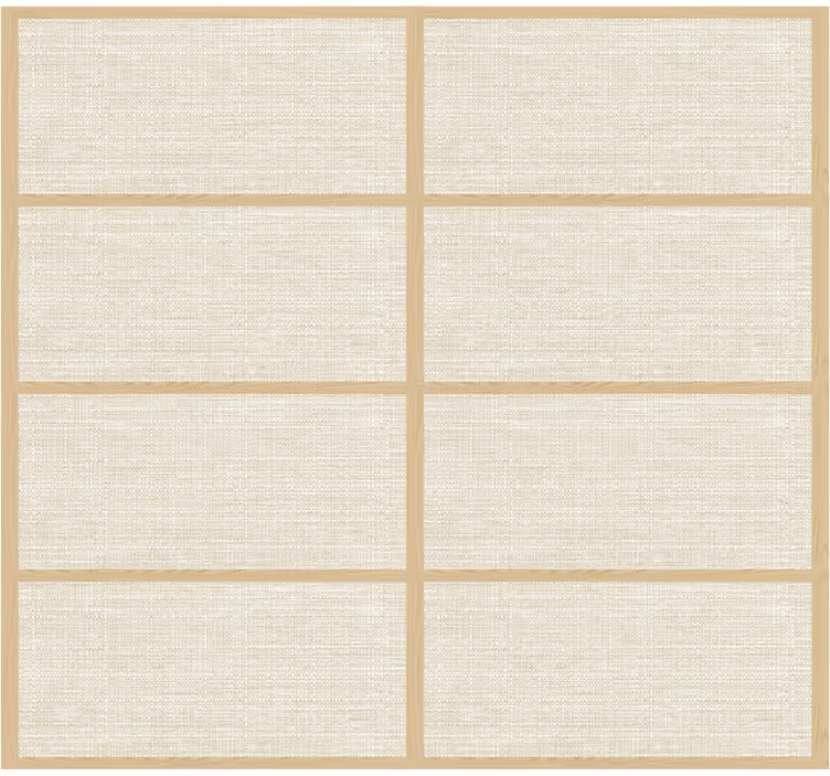 Japanese panel structure texture blind - TenStickers