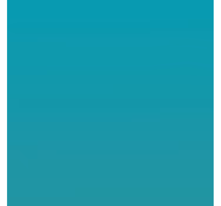 Turquoise shades blind - TenStickers