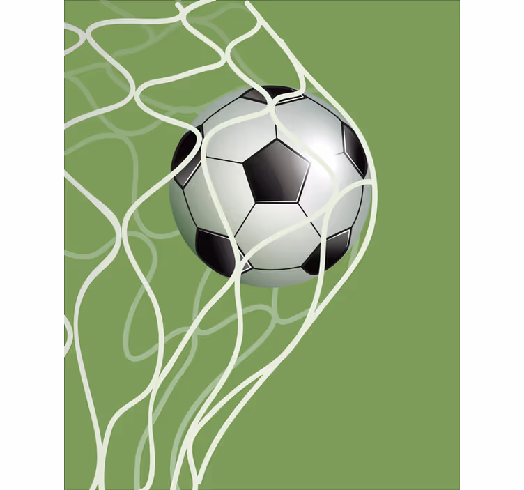 Goal scored football roller blind - TenStickers