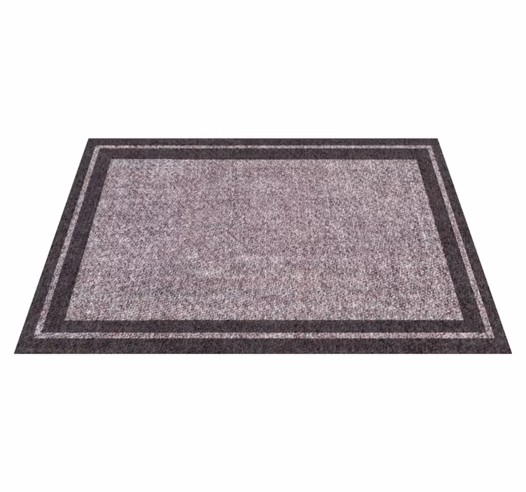 Grey woven textured placemats - TenStickers