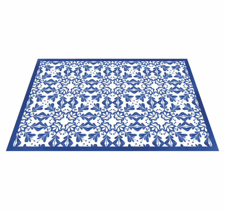 Classic blue hydraulics original placemats - TenStickers