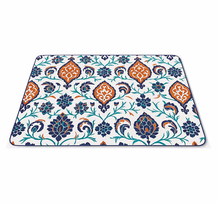 Original placemats colorful geometric floral designs - TenStickers