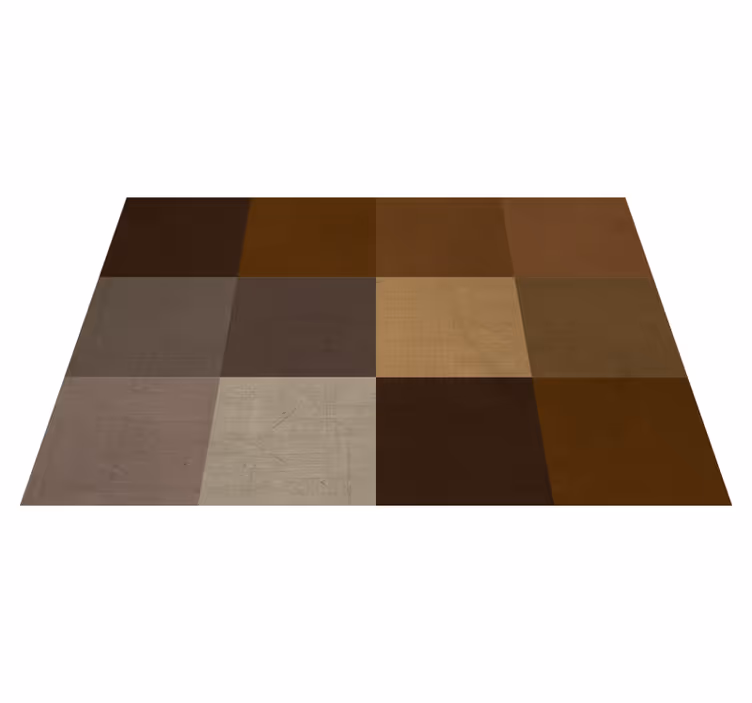 Textured placemats with patchwork pattern design - TenStickers