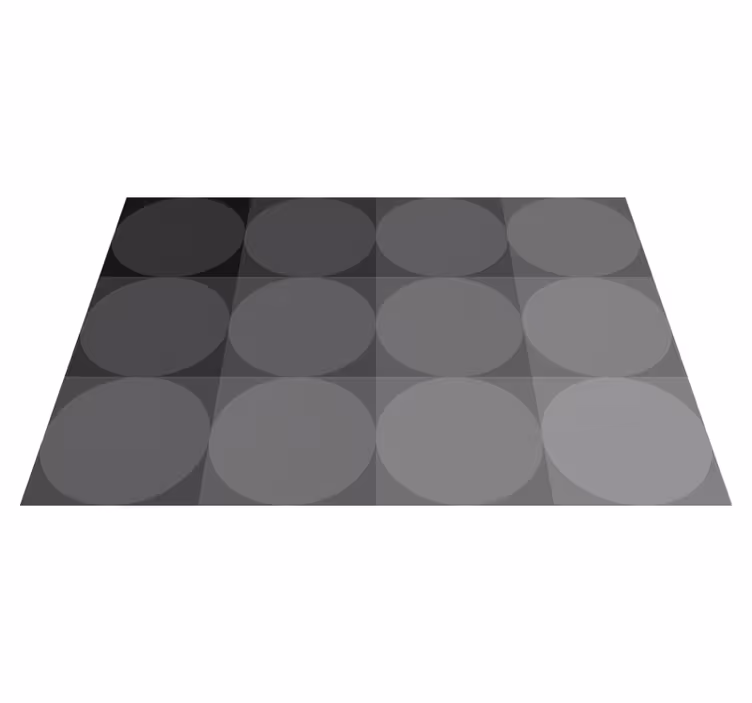 Textured placemats with subtle circular design - TenStickers