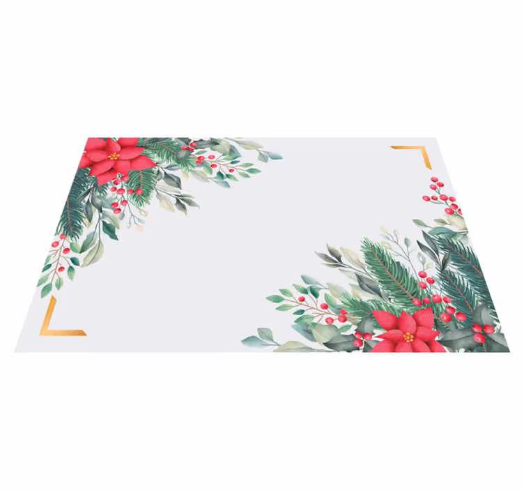 Christmas ornaments Christmas placemats - TenStickers