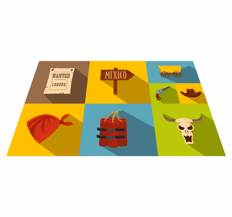 Original placemats wanted mexican theme - TenStickers