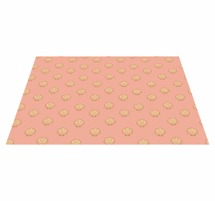 Original placemats shell pattern placemats - TenStickers