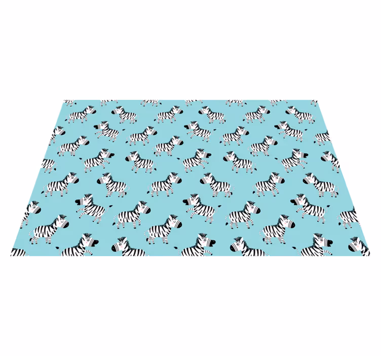 Original placemats zebra pattern design - TenStickers