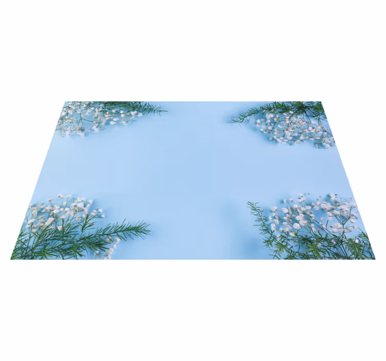 Original placemats floral table decoration - TenStickers