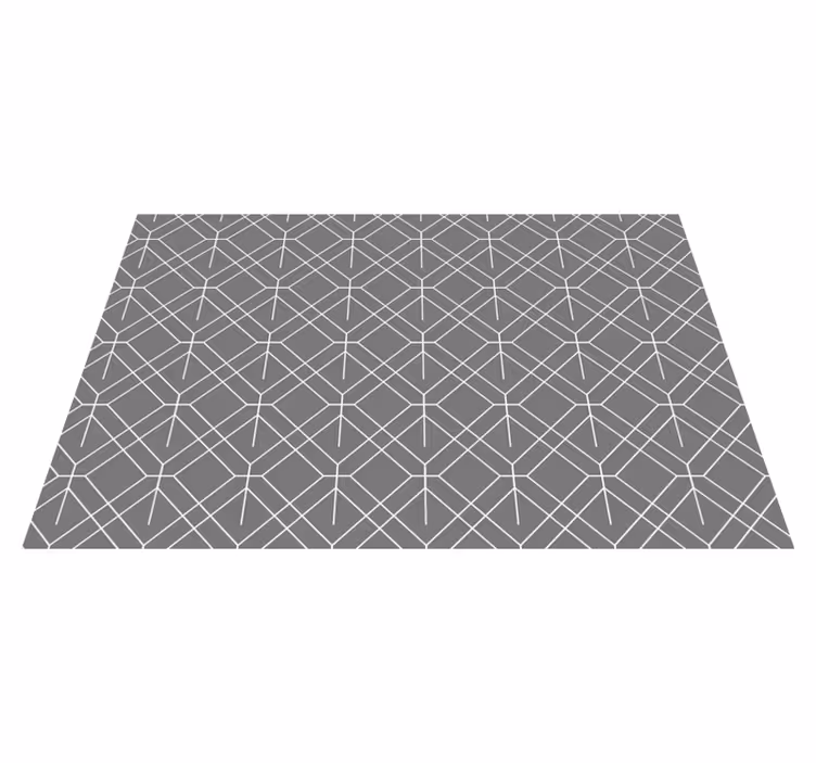 Modern placemats with trendy geometric design - TenStickers