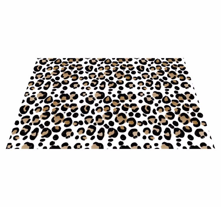 Textured placemats in leopard print pattern - TenStickers