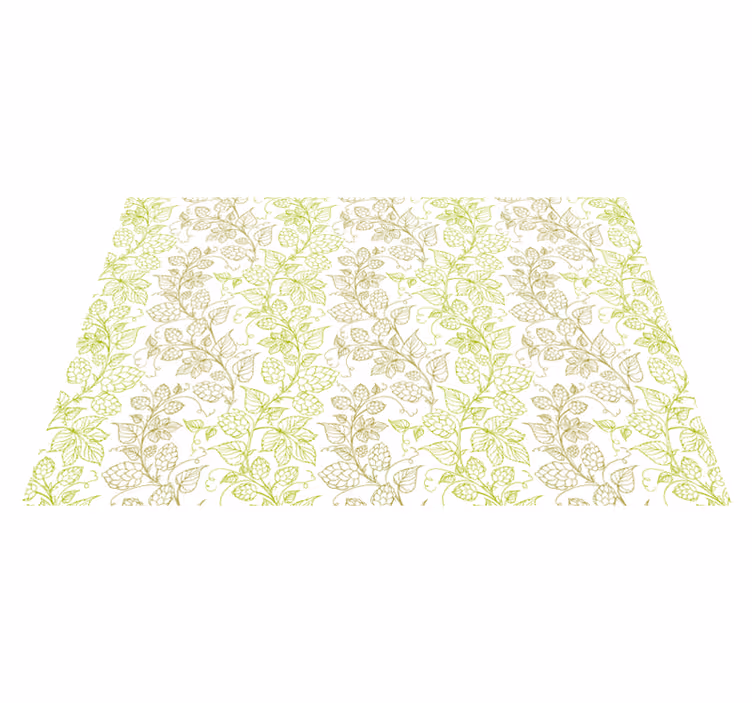 Textured placemats with botanical leaf design - TenStickers