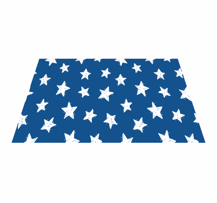 Original placemats with star pattern background - TenStickers