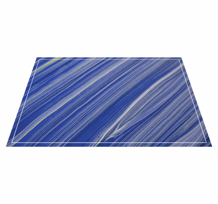 Textured placemats with marble effect design - TenStickers