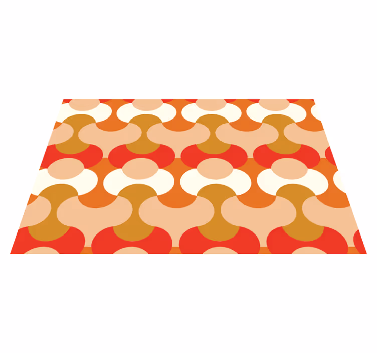 Modern placemats with lively geometric designs - TenStickers