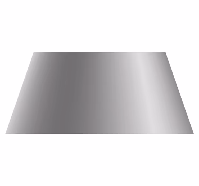 Silver metallic Vinyl placemats - TenStickers
