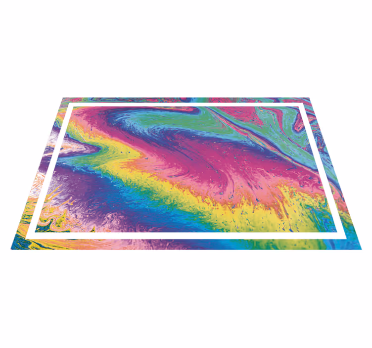 Original placemats with lively abstract design - TenStickers