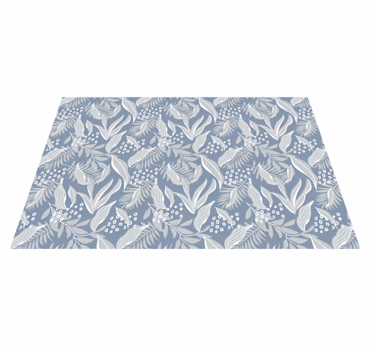 Textured placemats blossom inspired design - TenStickers