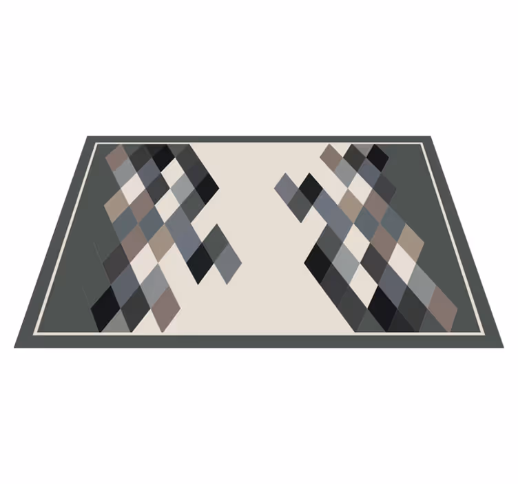Geometric Pattern Surface modern placemats - TenStickers