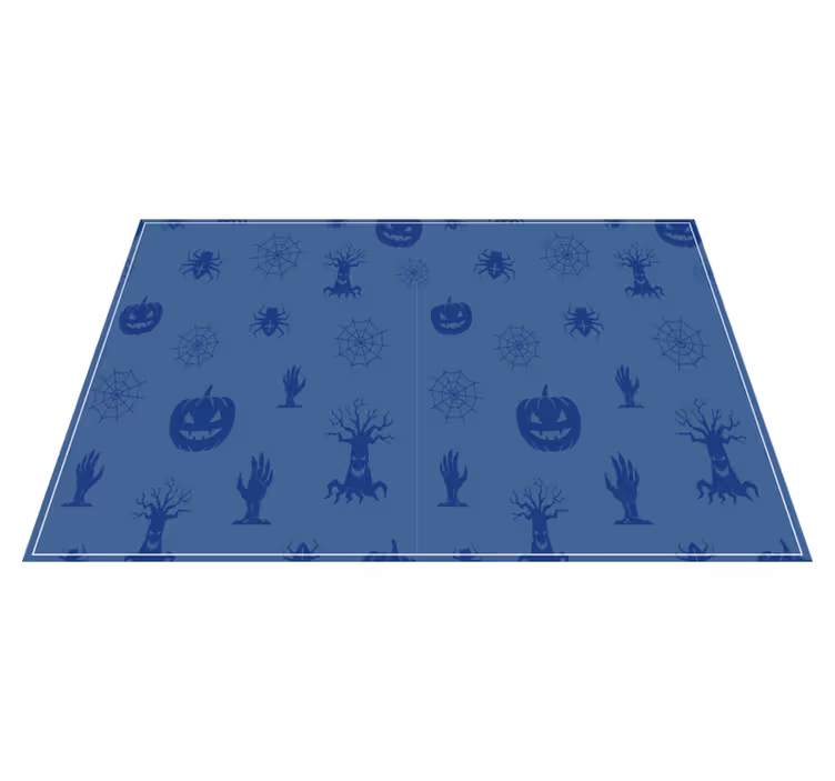 Halloween placemats for eerie themed decor - TenStickers