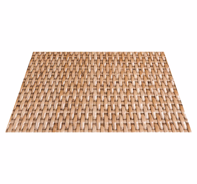Textured placemats with woven texture design - TenStickers