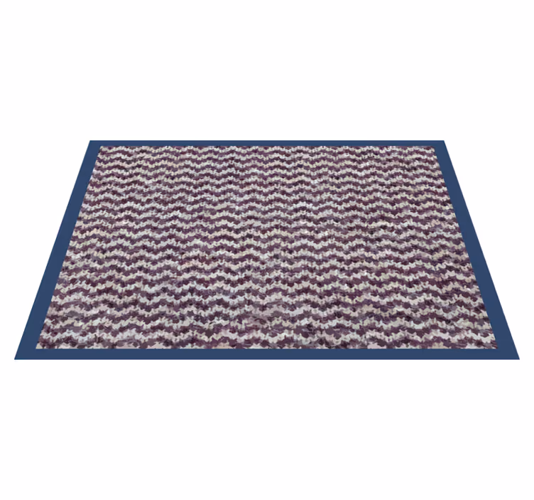 Textured placemats in rich purple texture - TenStickers