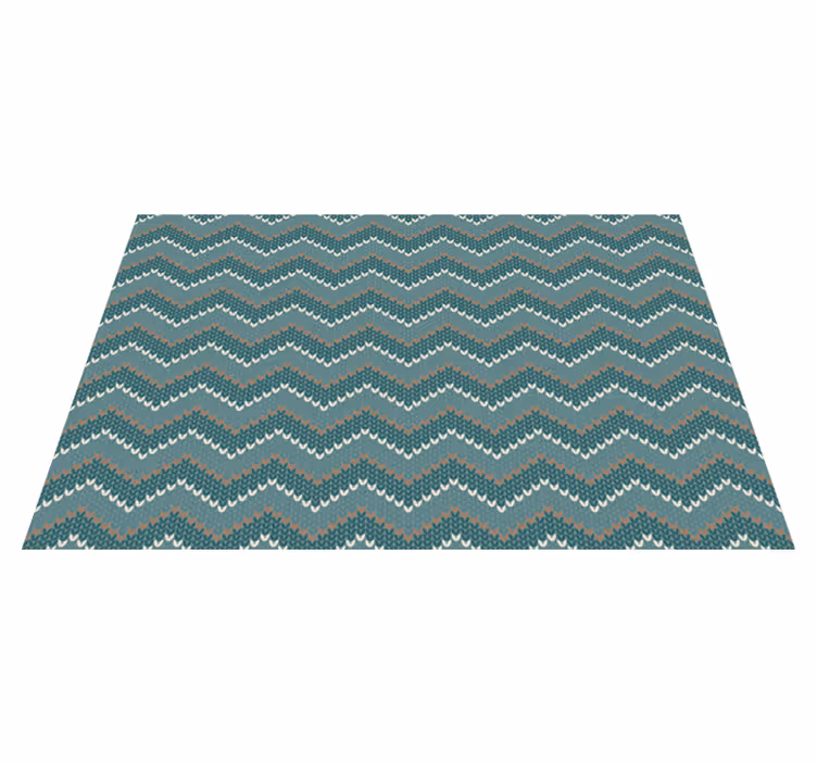 Textured placemats with wavy pattern design - TenStickers