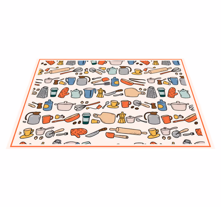 Original placemats kitchen utensils collection - TenStickers