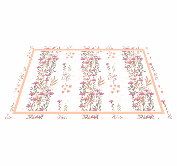 Original placemats graceful botanical design - TenStickers