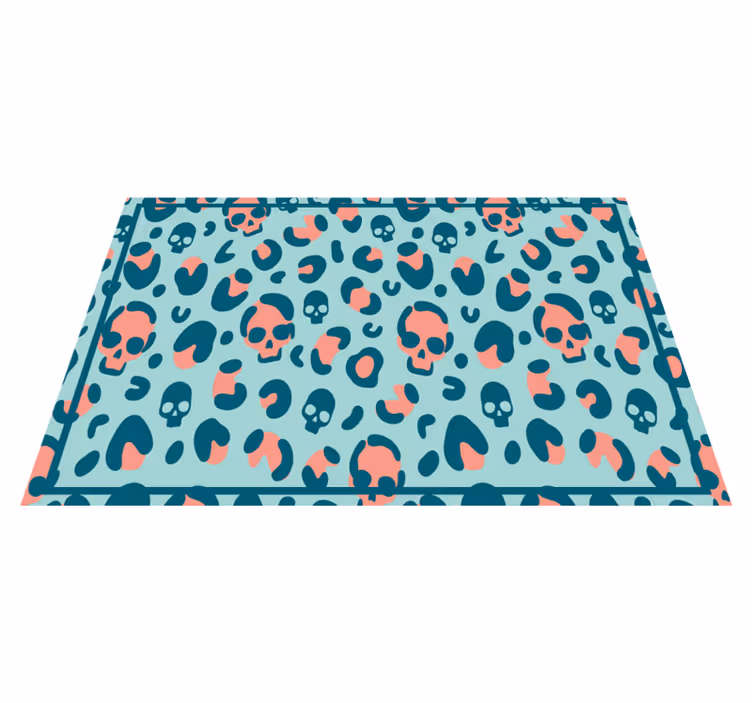 Original placemats skull print design - TenStickers
